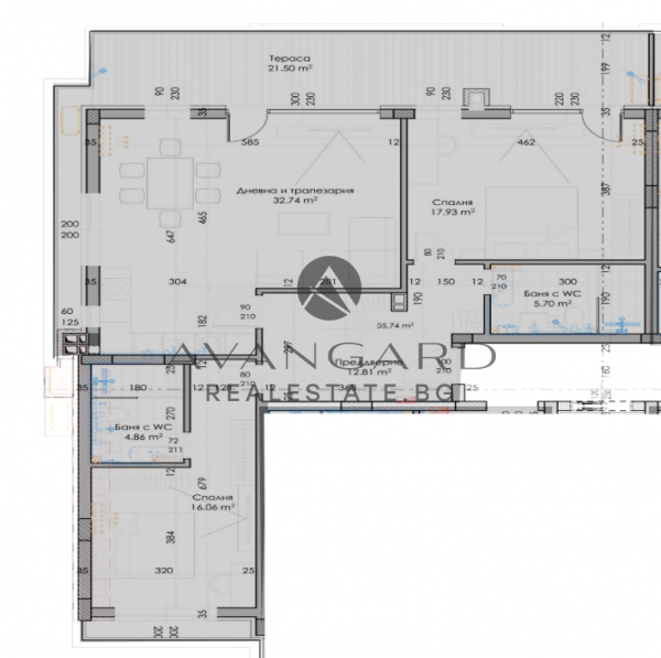 ТРИСТАЕН АПАРТАМЕНТ! ГРЕБНА БАЗА!