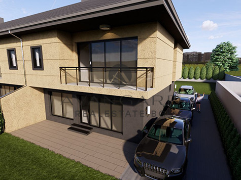 Еднофамилна къща  с ТРИ  паркоместа /  Белащица