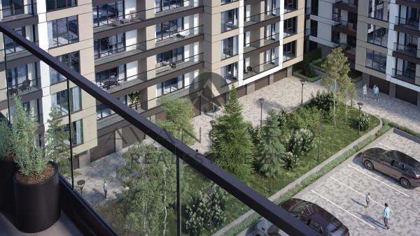 Двустаен апартамент в луксозна сграда