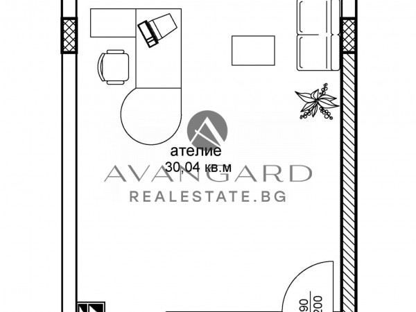 ONE-ROOM APARTMENT WITH ACT 16!!