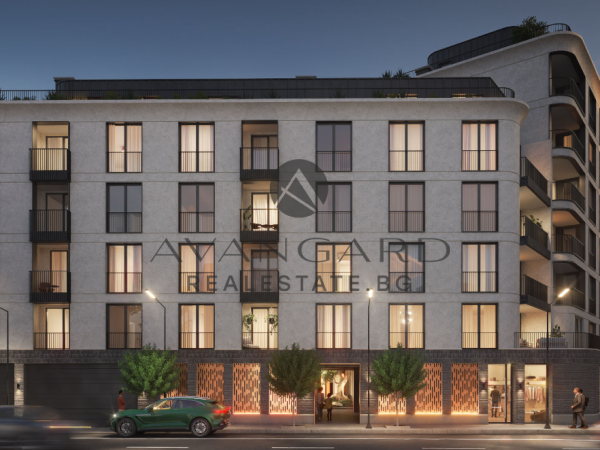 One -bedroom apartment in a new luxury building/ central station
