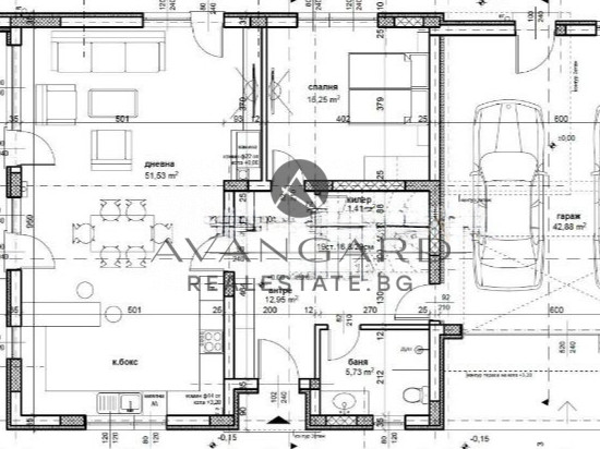 ДВУЕТАЖНА КЪЩА С ДВОЕН ГАРАЖ  ПРЕД АКТ 16