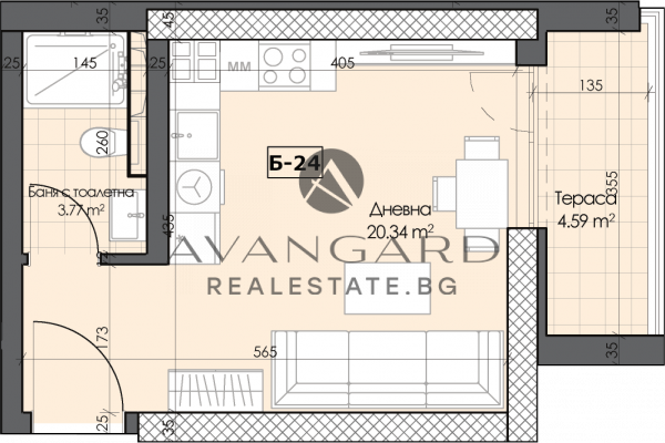 Top price !!! One bedroom apartment !!! Karshiyaka !!!!