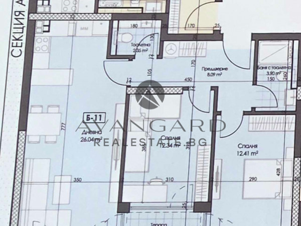 THREE-ROOM APARTMENT/ Belomorski