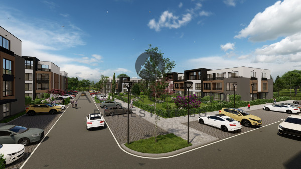 Комплекс от малки сгради в Остромила