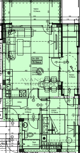 ДВУСТАЕН АПАРТАМЕНТ В ЛУКСОЗЕН БУТИКОВ КОМПЛЕКС