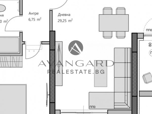 Top location! Two -bedroom luxury building