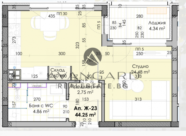 ЕДНОСТАЕН апартамент/ Остромила