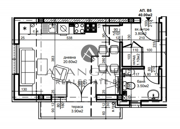 Едностаен апартамент