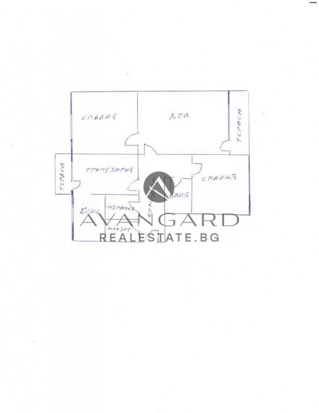 Тристаен апартамент /Бенз. Хаджията Груев