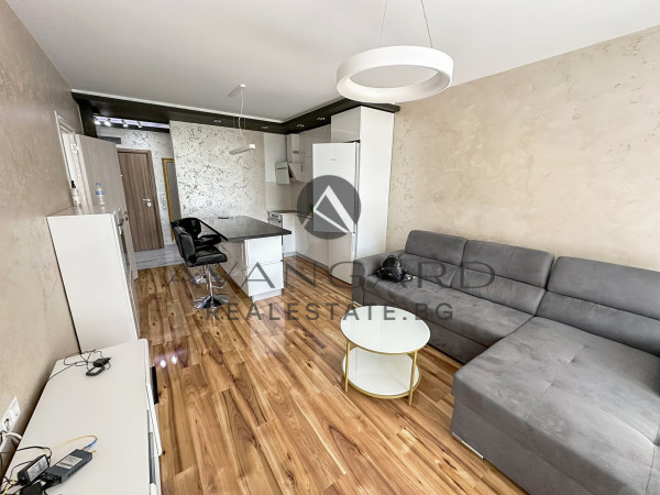 Spacious furnished one -bedroom / new building / south exposure