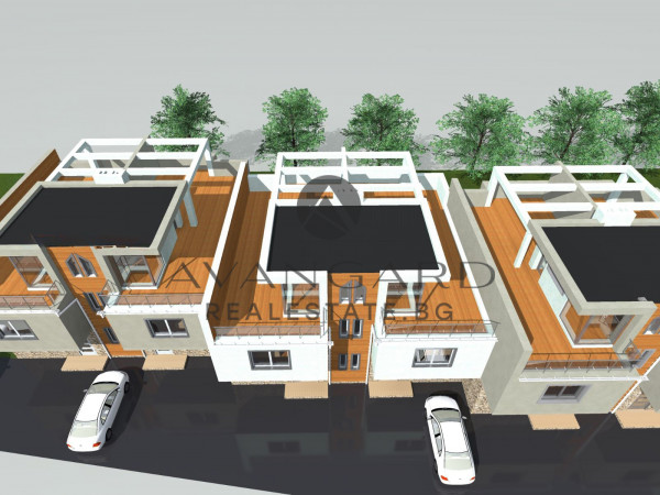 House with 3 bedrooms, 42 sq.m. Living room and 2 parking spaces in Zlatitrap