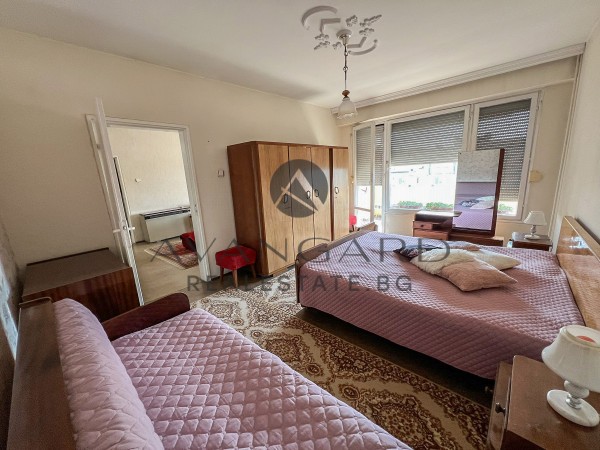 One -bedroom with three separate rooms to the white birch