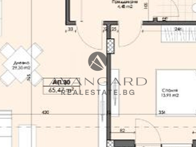 ДВУСТАЕН АПАРТАМЕНТ В НОВОСТРОЯЩА СЕ СГРАДА! МАРКОВО!