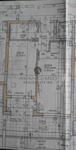 АКТ 16! Двустаен МЕБЕЛНА КЪЩА