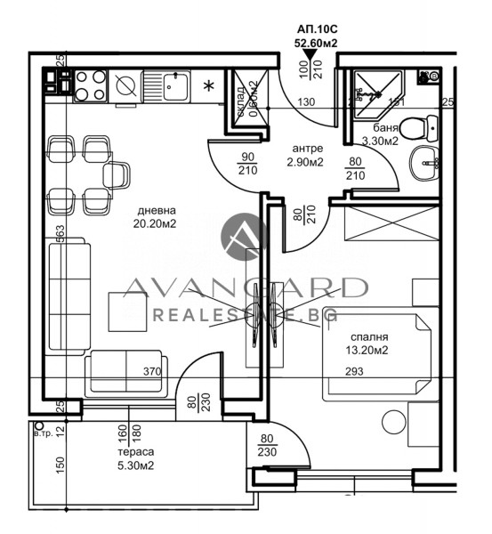 2-стаен апартамент