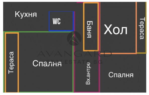 ТРИСТАЕН! ДО КЛЮЧ! КЪРШИЯКА!