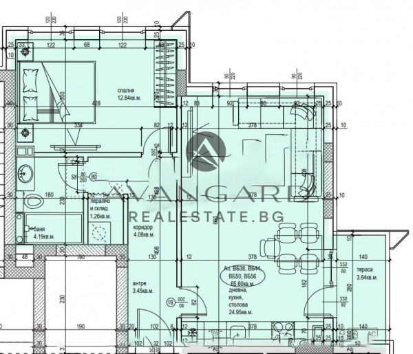 ПРЕД АКТ 16! Двустаен Каменица 2