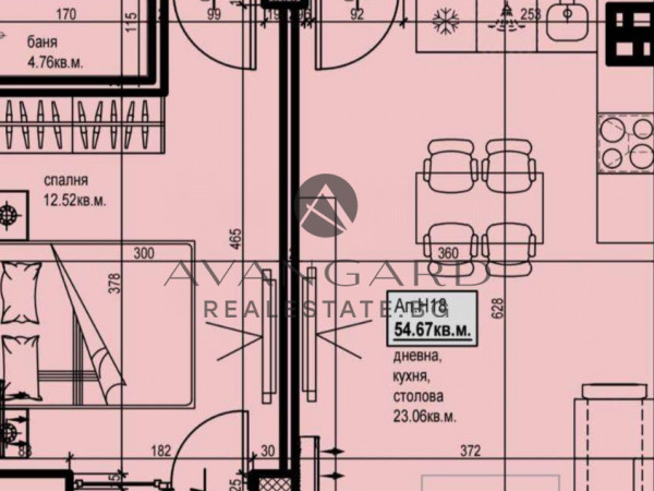 ДВУСТАЕН АПАРТАМЕНТ ПРЕД АКТ14! ЛУКСОЗНА СГРАДА! КЮЧУК ПАРИЖ!