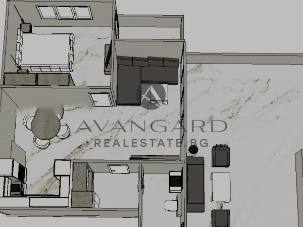 ДВУСТАЕН АПАРТАМЕНТ ПРЕД АКТ16! КЮЧУК ПАРИЖ!