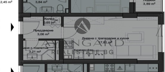 Едностаен апартамент / Южен