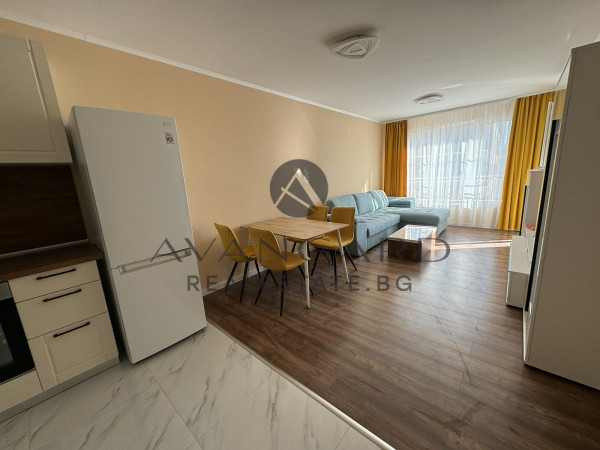 One bedroom furnished with parkingspot small building Gagarin