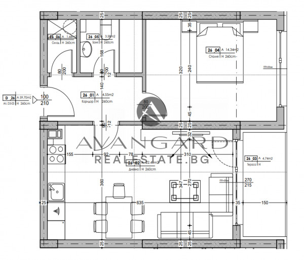 Four -bedroom bridal newly built residential complex