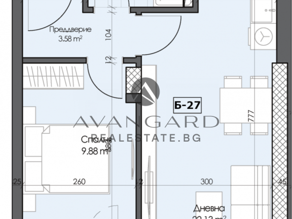 ПРОМОЦИОНАЛНА ЦЕНА!!! ДВУСТАЕН/ КЪРШИЯКА/
