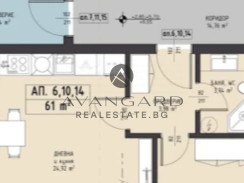 One bedroom with Act 14 in a small boutique building!