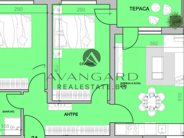 ACT 16 !!! THREE-ROOM APARTMENT!!! HRISTO SMYRNENSKI !!!