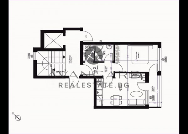 One bedroom Sudiyski boutique building