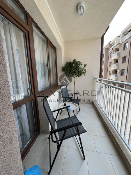 Furnished one -bedroom with parking space in the price!
