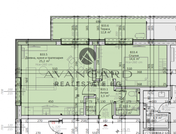 One -bedroom in a luxury building / Mall Plovdiv