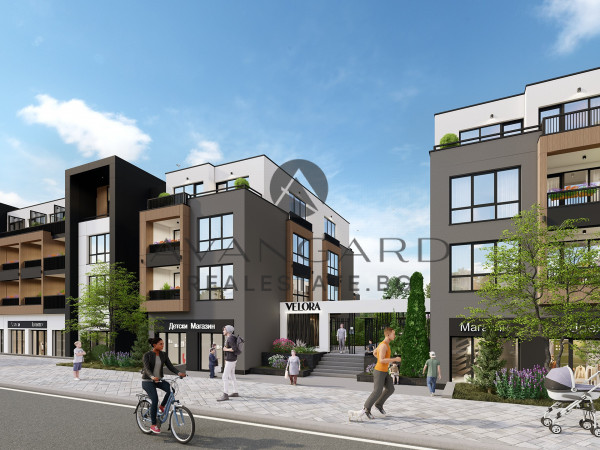 Двустаен апартамент в малка сграда