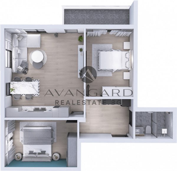 2 bedroom apartment