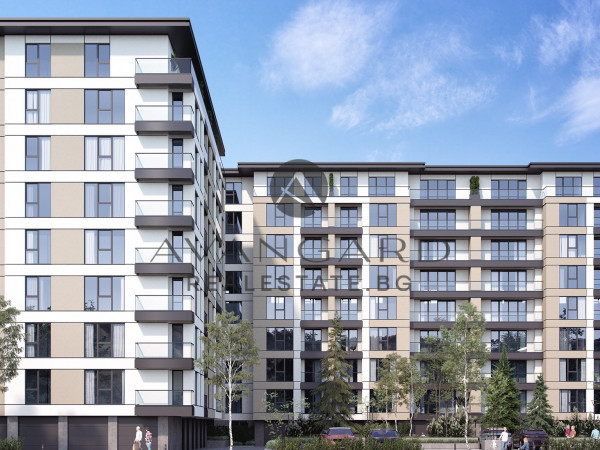 Двустаен апартамент в луксозна сграда