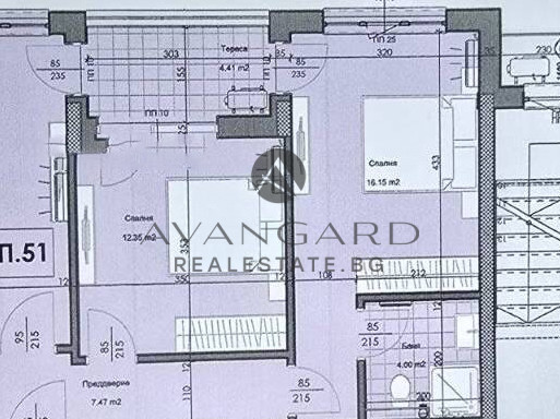 АКТ 14 !!! ТРИСТАЕН АПАРТАМЕНТ !!! КЪРШИЯКА !!!