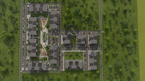 Комплекс от малки сгради в Остромила