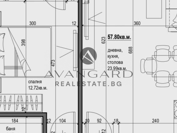 TWO-ROOM APARTMENT WITH ACT 16 IN HRISTO SMIRNENSKI!!!