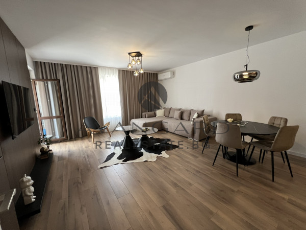 Furnished one -bedroom with parking space in the price!