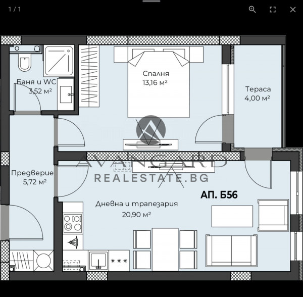 TWO-ROOM NEW BUILDING / SMYRNENSKI