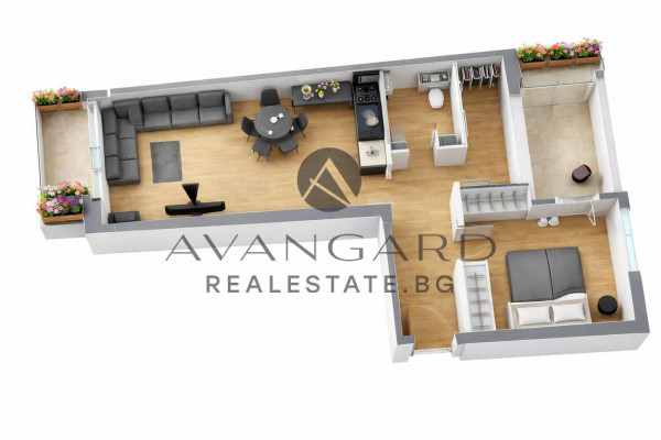 ДВУСТАЕН С АКТ 14 ДО ТЦ ГРАНД