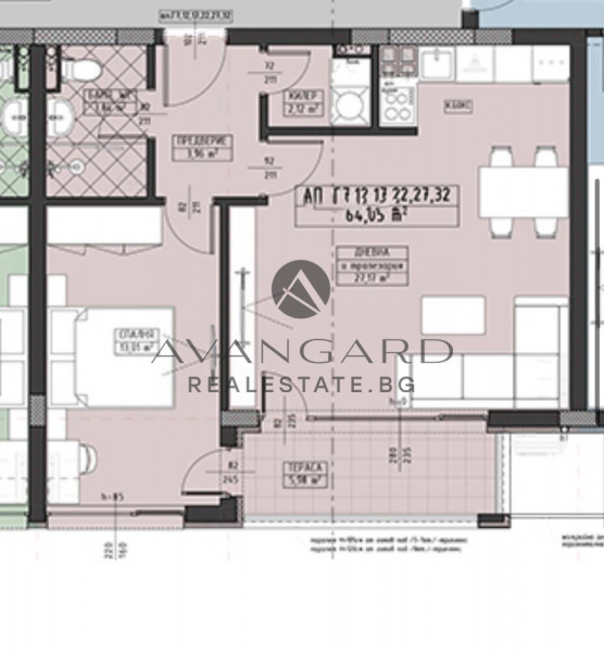 АКТ 15 !!! ДВУСТАЕН АПАРТАМЕНТ !!! ХРИСТО СМИРНЕНСКИ !!!