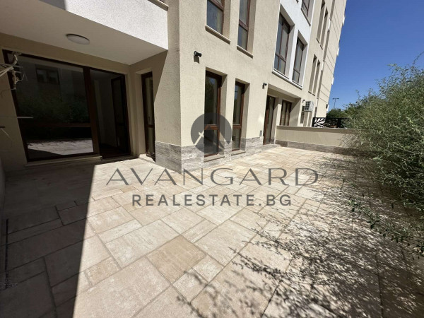 One -bedroom with yard and garden completed