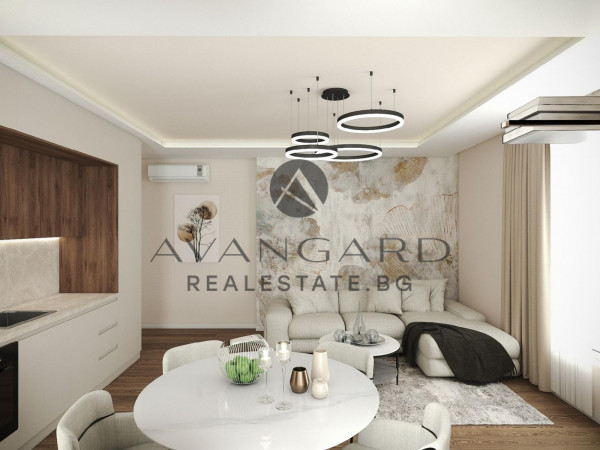 ДИЗАЙНЕРСКИ ТРИСТАЕН АПАРТАМЕНТ / КЪРШИЯКА