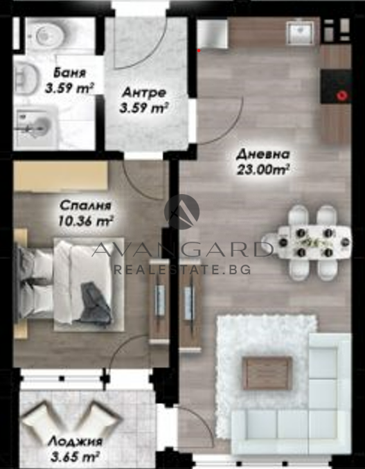 Two-room LUXURY BUILDING OSTROMILA