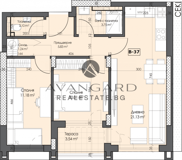 Two bedroom apartment! Promotional prices!
