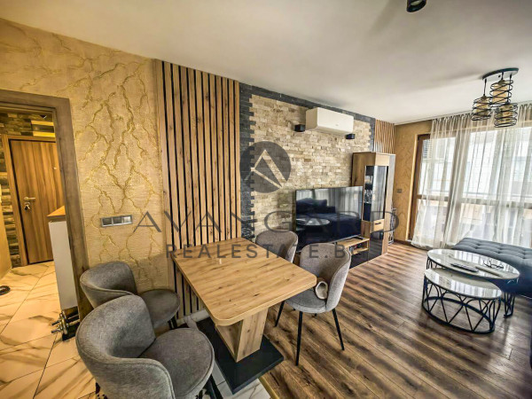 ЛУКСОЗНО ОБЗАВЕДЕН ДВУСТАЕН АПАРТАМЕНТ