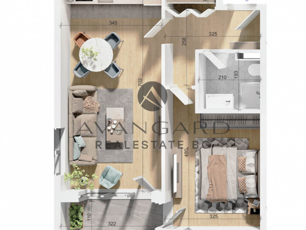 АКТ 16! Двустаен ТРАКИЯ ПОЩАТА