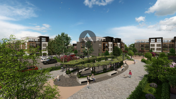 Комплекс от малки сгради в Остромила